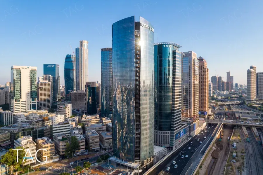 מגדל אייקון, דרך מנחם בגין 13, רמת גן